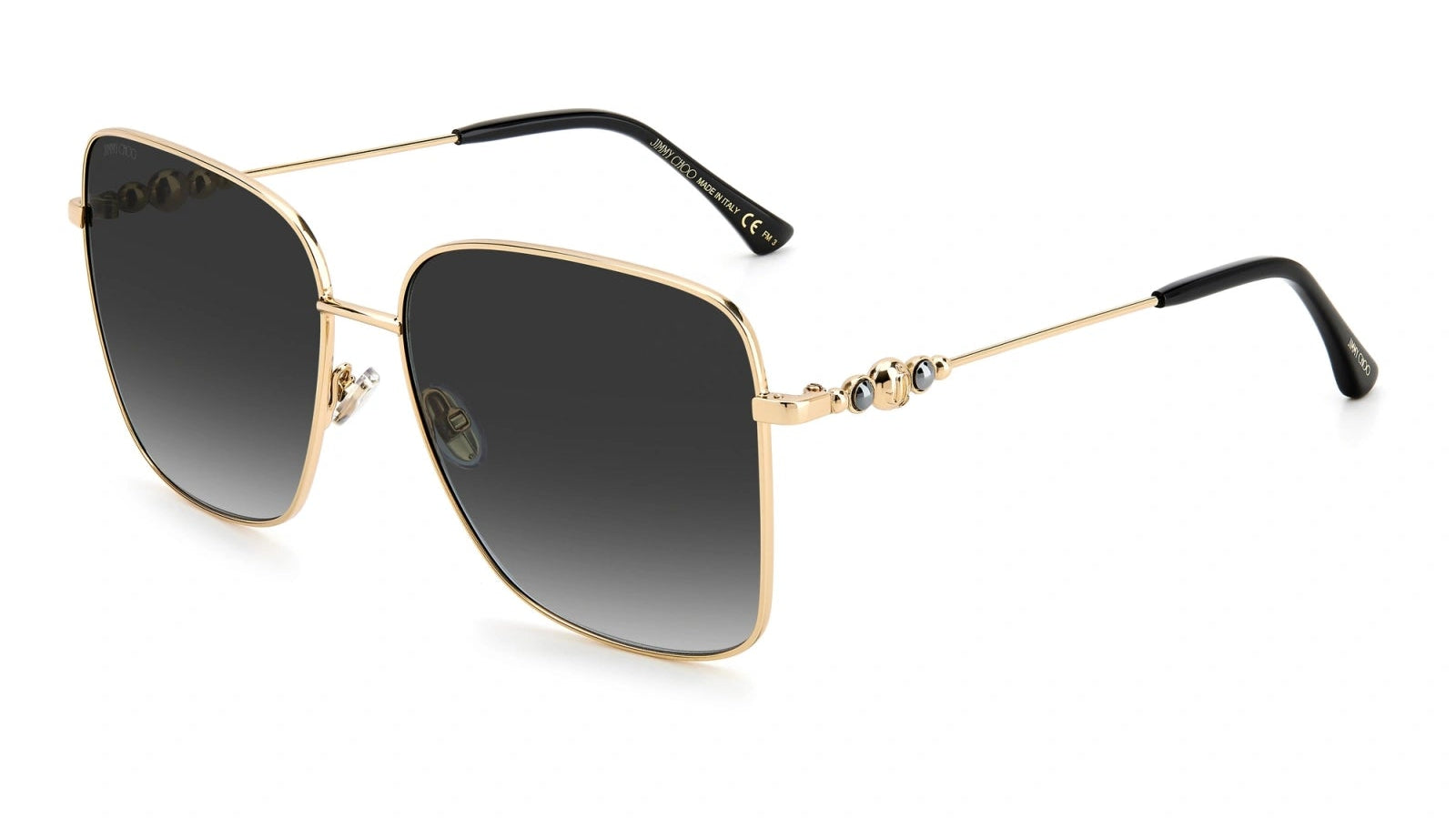 JIMMY CHOO SUNGLASSES - HESTER/S 02M29O 59 - Black Gold