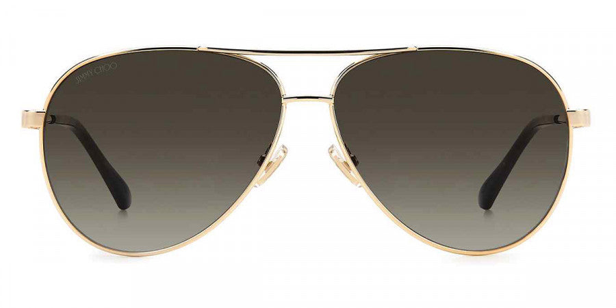 JIMMY CHOO SUNGLASSES - JIMENA/S 006JHA 60 - Gold Havana
