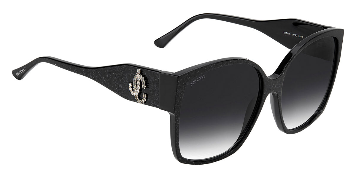 JIMMY CHOO SUNGLASSES - NOEMI/S 0DXF9O 61 - Glitter Black