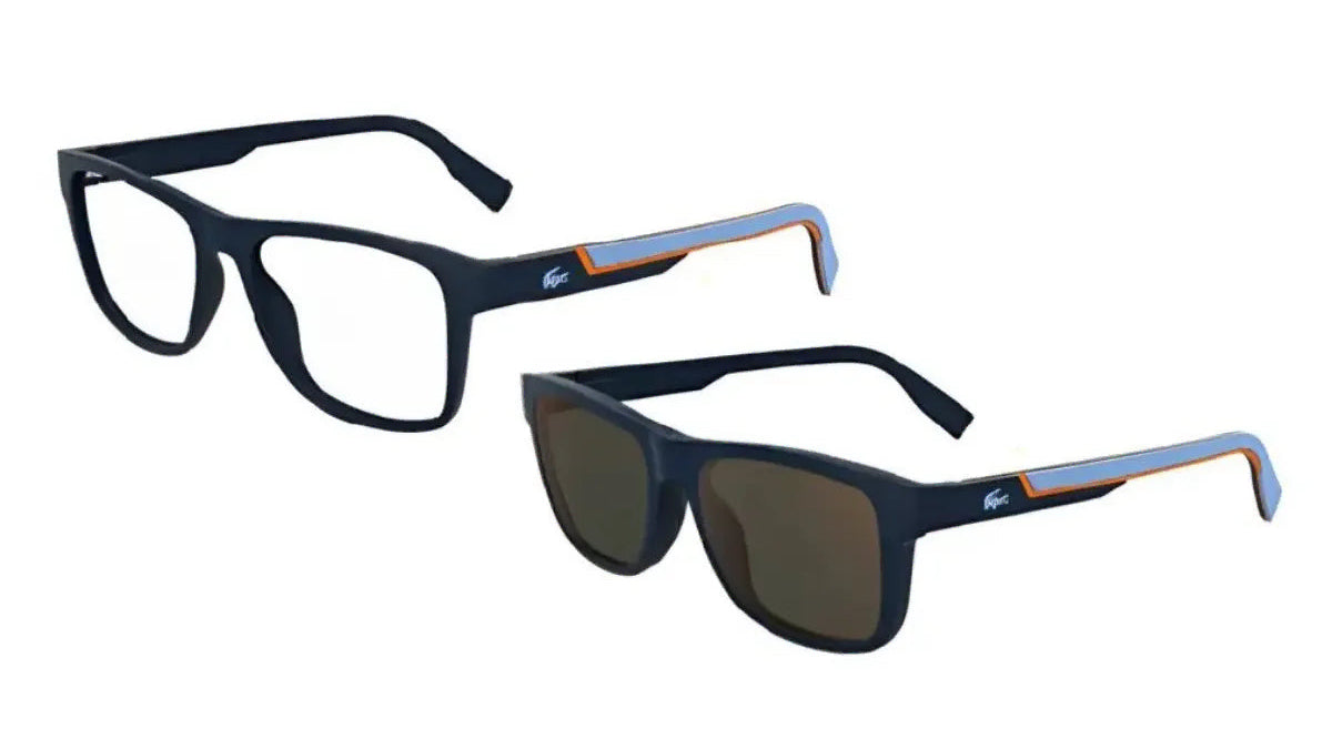 LACOSTE CLIP-ON EYEGLASSES - L2707MAG-SETN 410