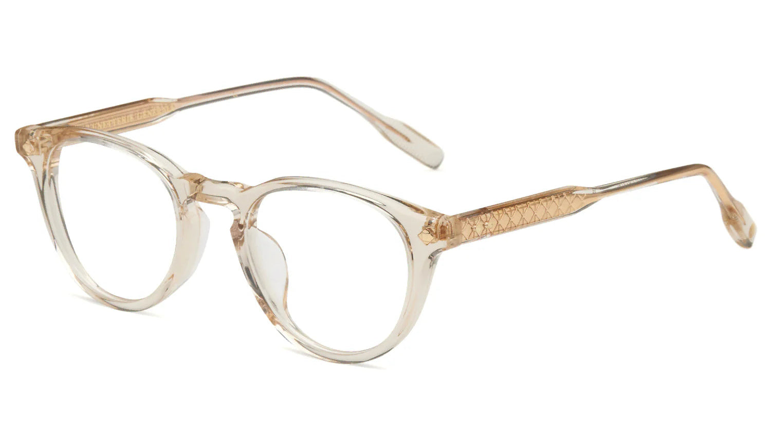 LUNETTERIE GENERALE EYEGLASSES - DOLCE VITA SMOKED CRYSTAL/18K GOLD