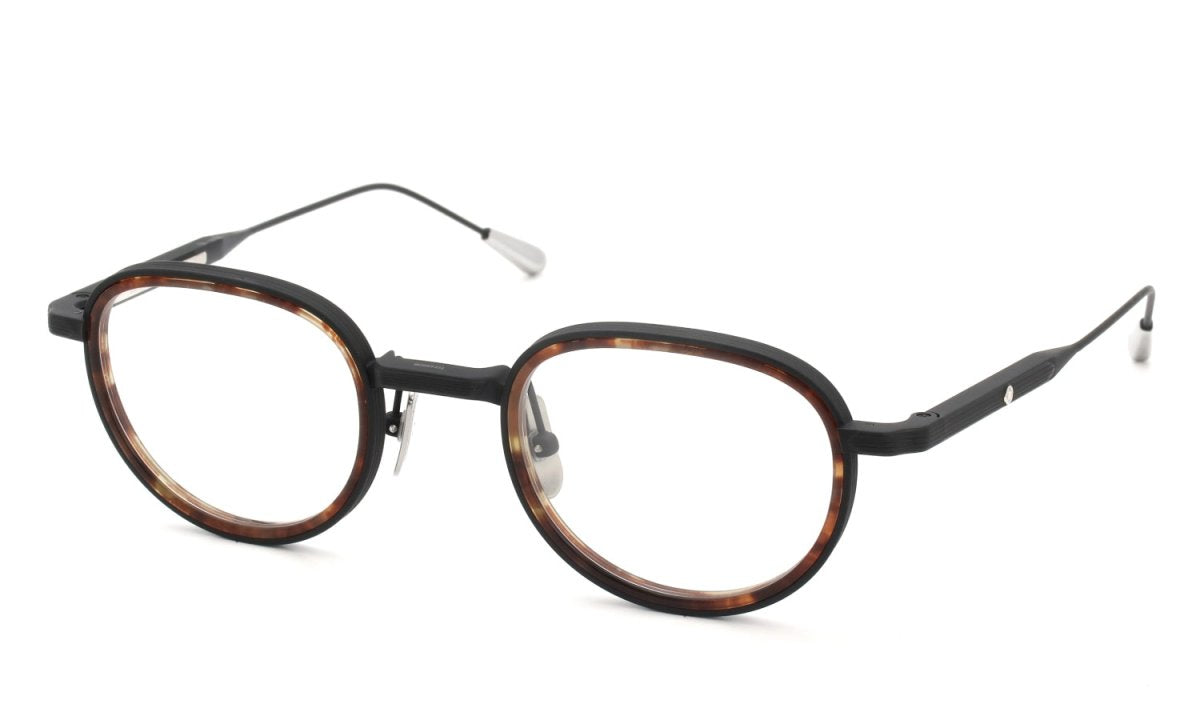 LUNETTERIE GENERALE EYEGLASSES - PANACHE  BLACK/PALLADIUM 48