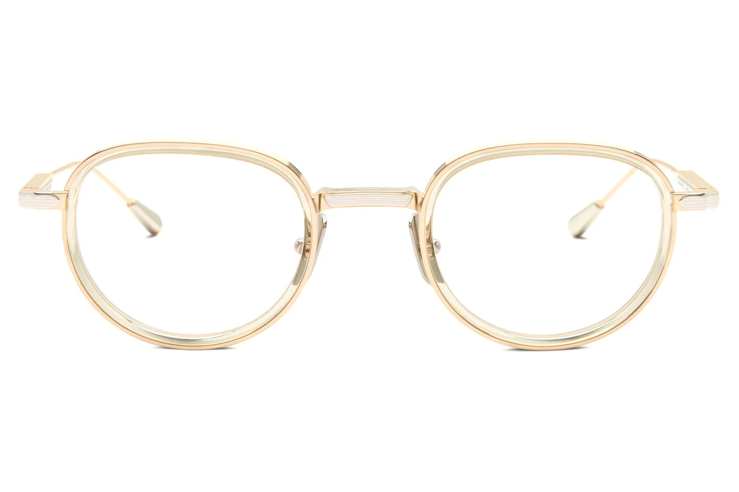 LUNETTERIE GENERALE EYEGLASSES - PANACHE  GOLD/PALLADIUM 16K 48