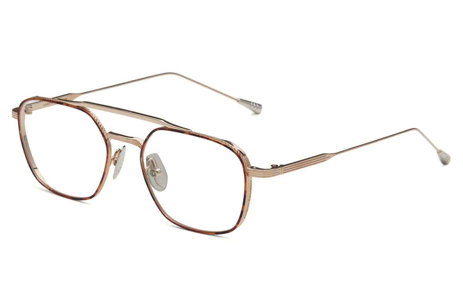 LUNETTERIE GENERALE EYEGLASSES - ROUTE 66 WHITE GOLD/PALLADIUM 53