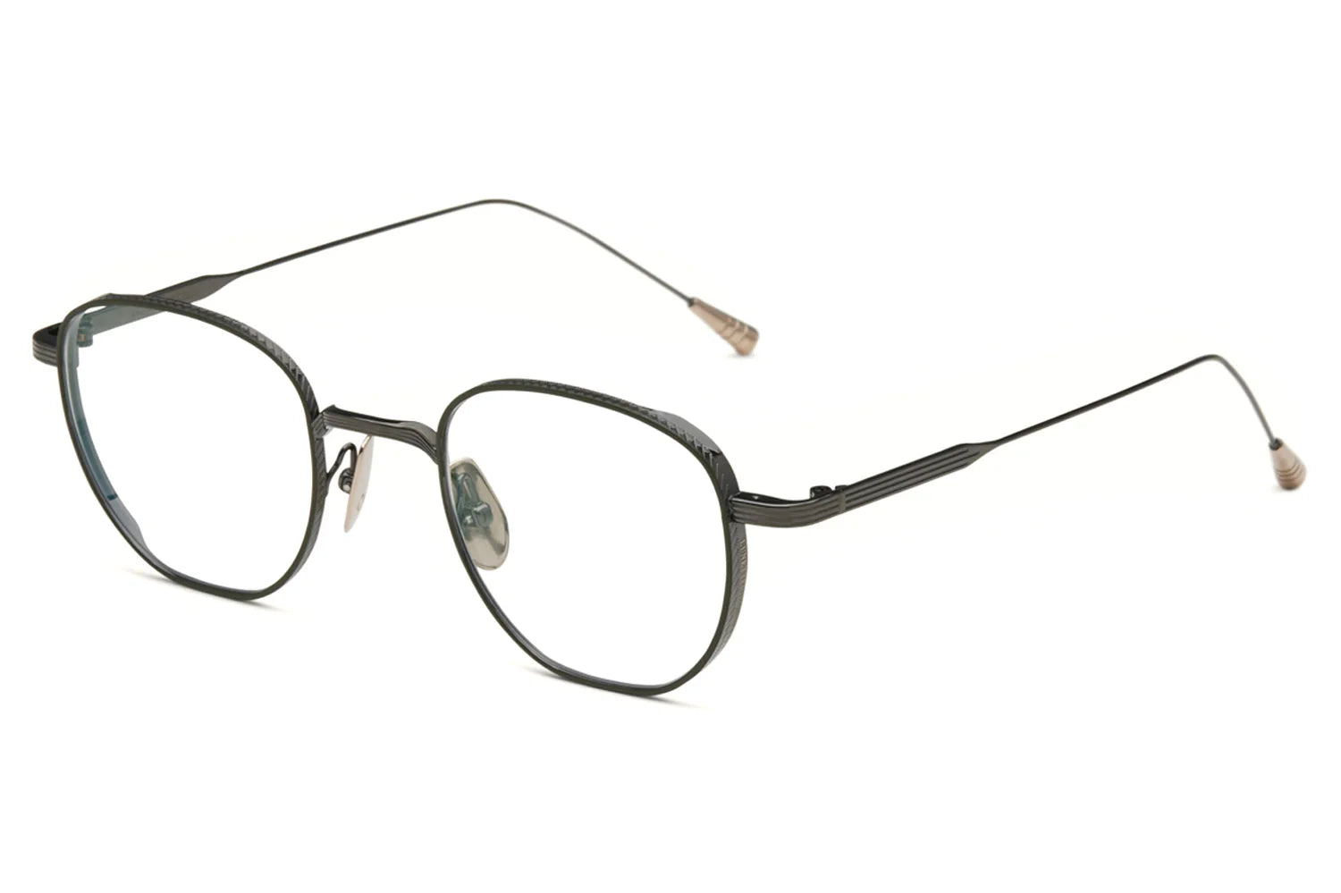LUNETTERIE GENERALE EYEGLASSES - STUDIO 54 GUN METAL/18K GOLD 50