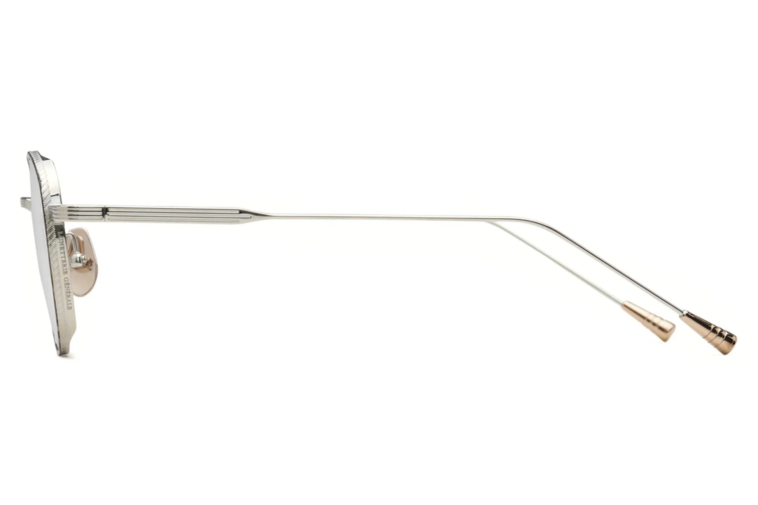 LUNETTERIE GENERALE EYEGLASSES - STUDIO 54 PALLADIUM/WHITE GOLD 49
