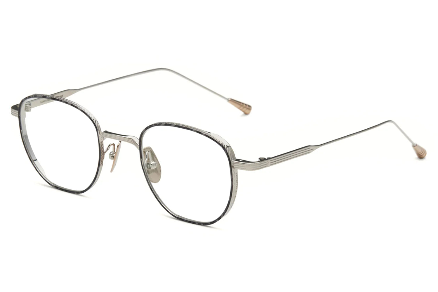 LUNETTERIE GENERALE EYEGLASSES - STUDIO 54 PALLADIUM/WHITE GOLD 49
