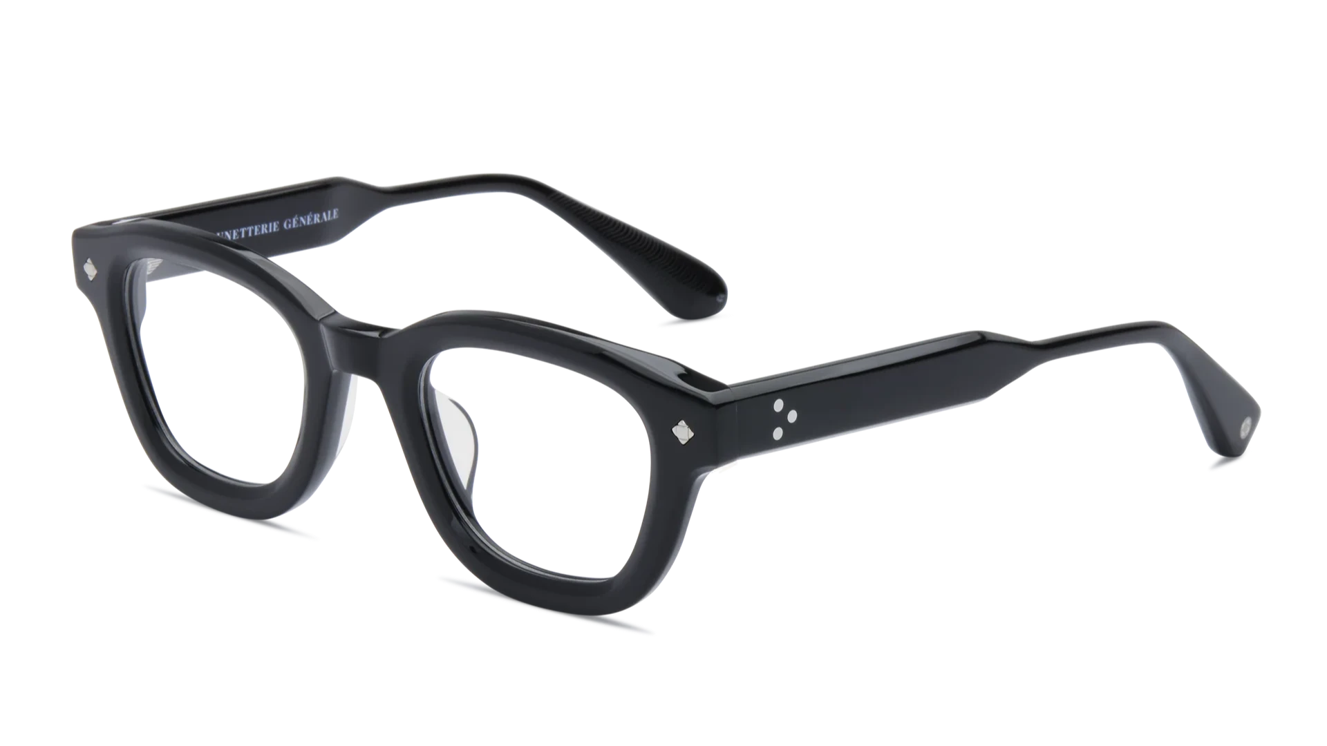 LUNETTERIE GENERALE EYEGLASSES - THE LAST IDYLL BLACK/PALLADIUM 50