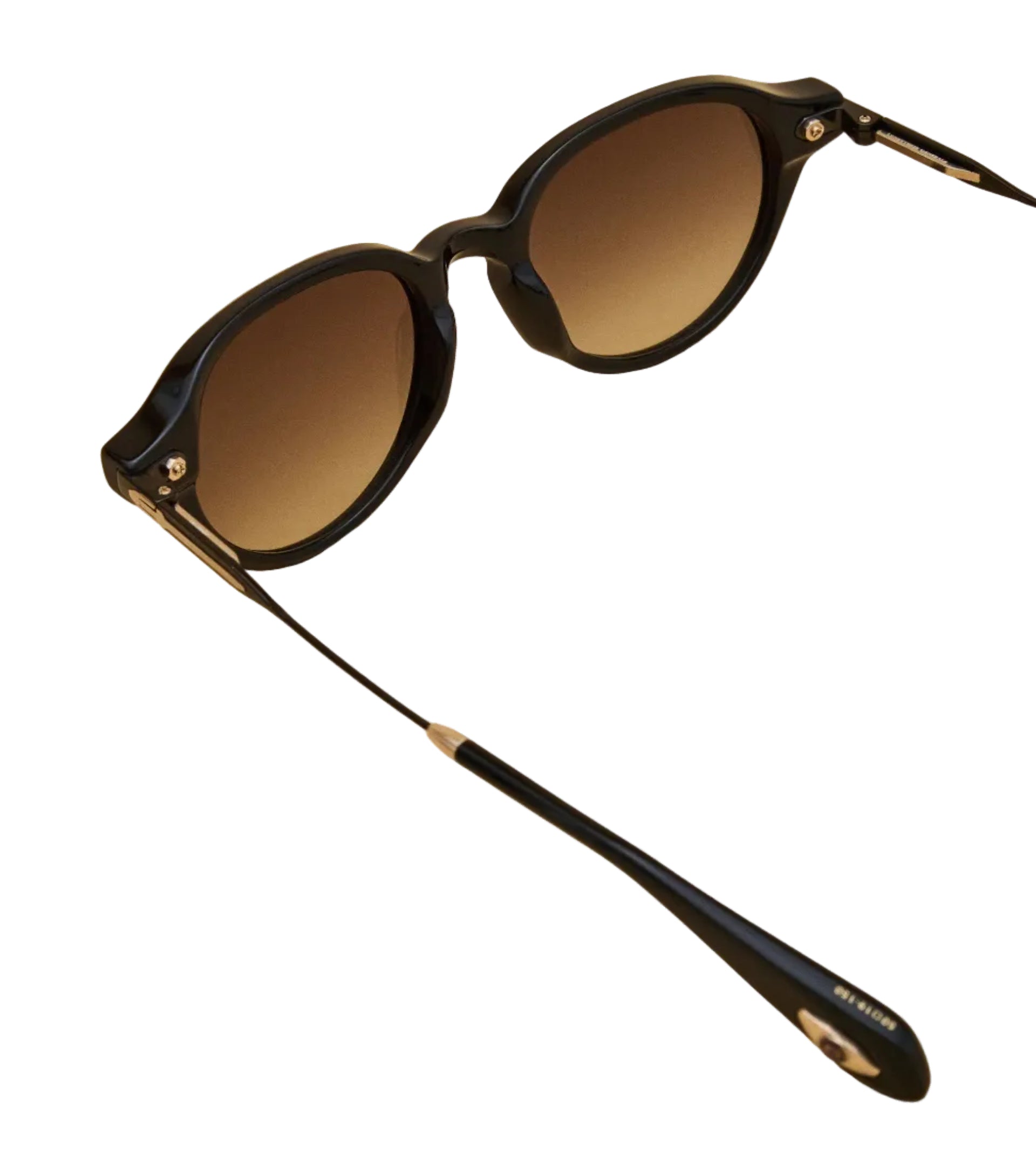 LUNETTERIE GENERALE SUNGLASSES - APRES SKI BLACK/16K GOLD GRAD GRY