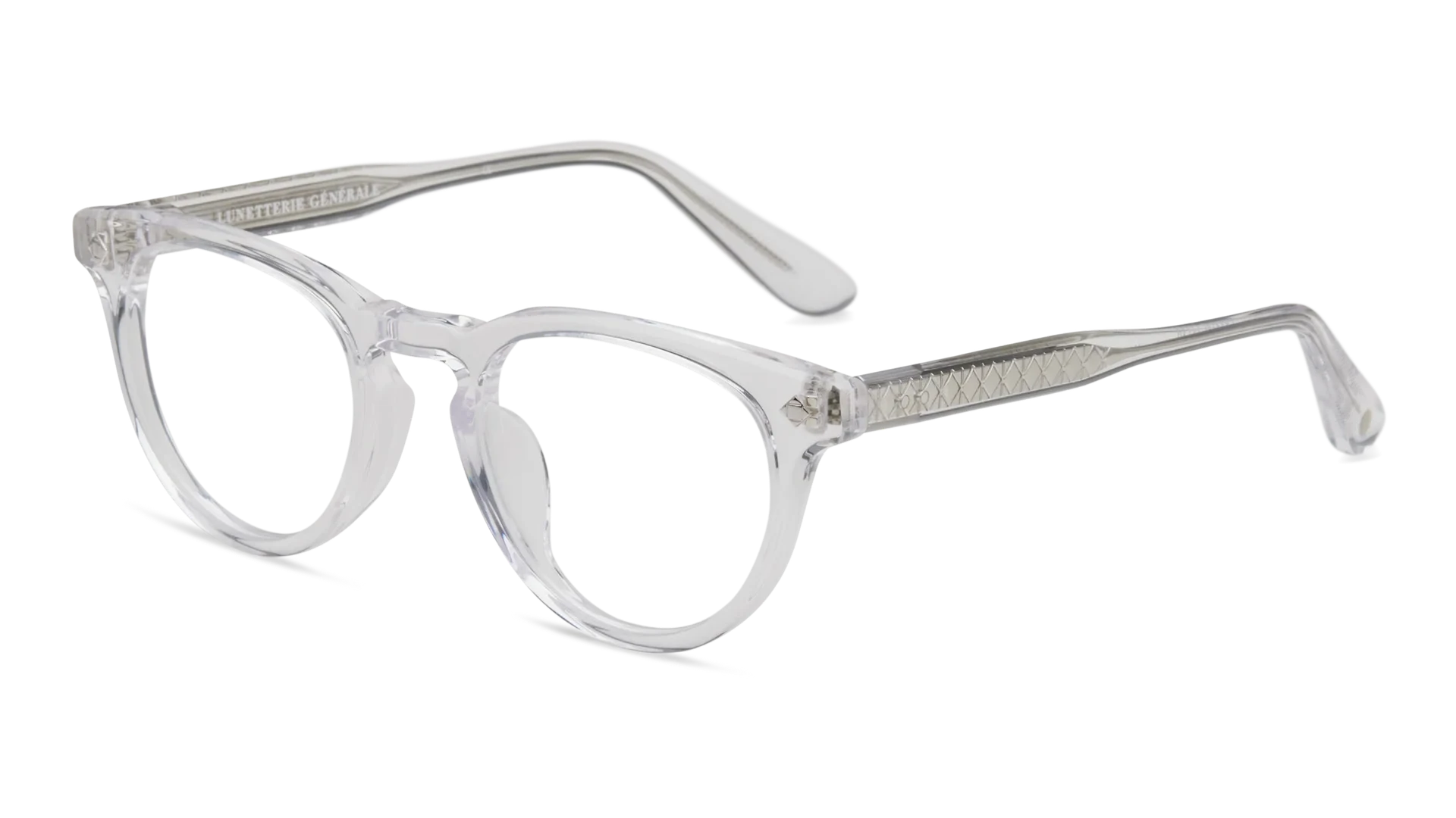 LUNETTERIE GENERALE SUNGLASSES - CASABLANCA CRYSTAL CLEAR 49