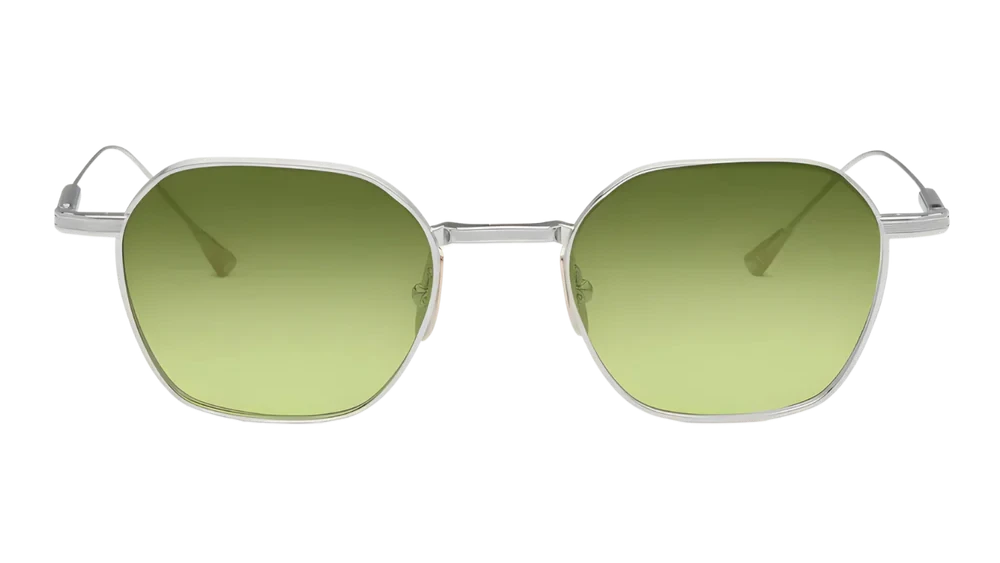 LUNETTERIE GENERALE SUNGLASSES - CAVALIER SEUL PALLADIUM/CHAMPAGNE/BGREEN 50