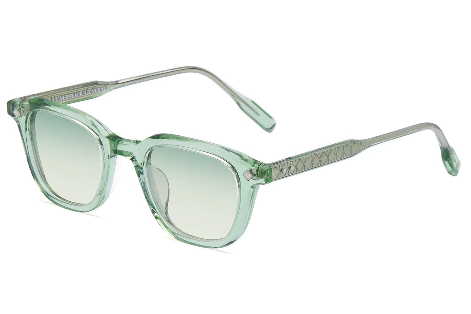 LUNETTERIE GENERALE SUNGLASSES - ENIGMA EMERALD/CRYSTAL 47