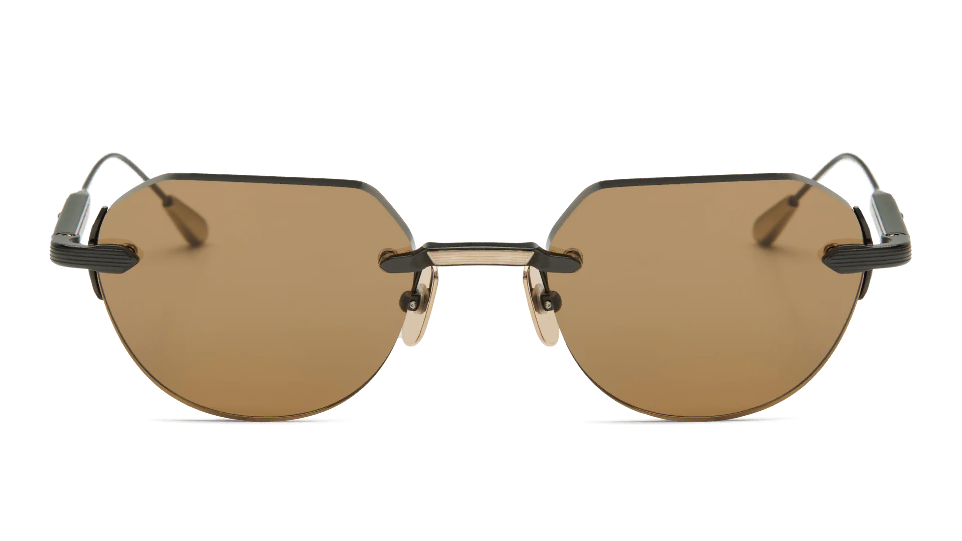 LUNETTERIE GENERALE SUNGLASSES - GRAND PRIX BLACK/16K GOLD