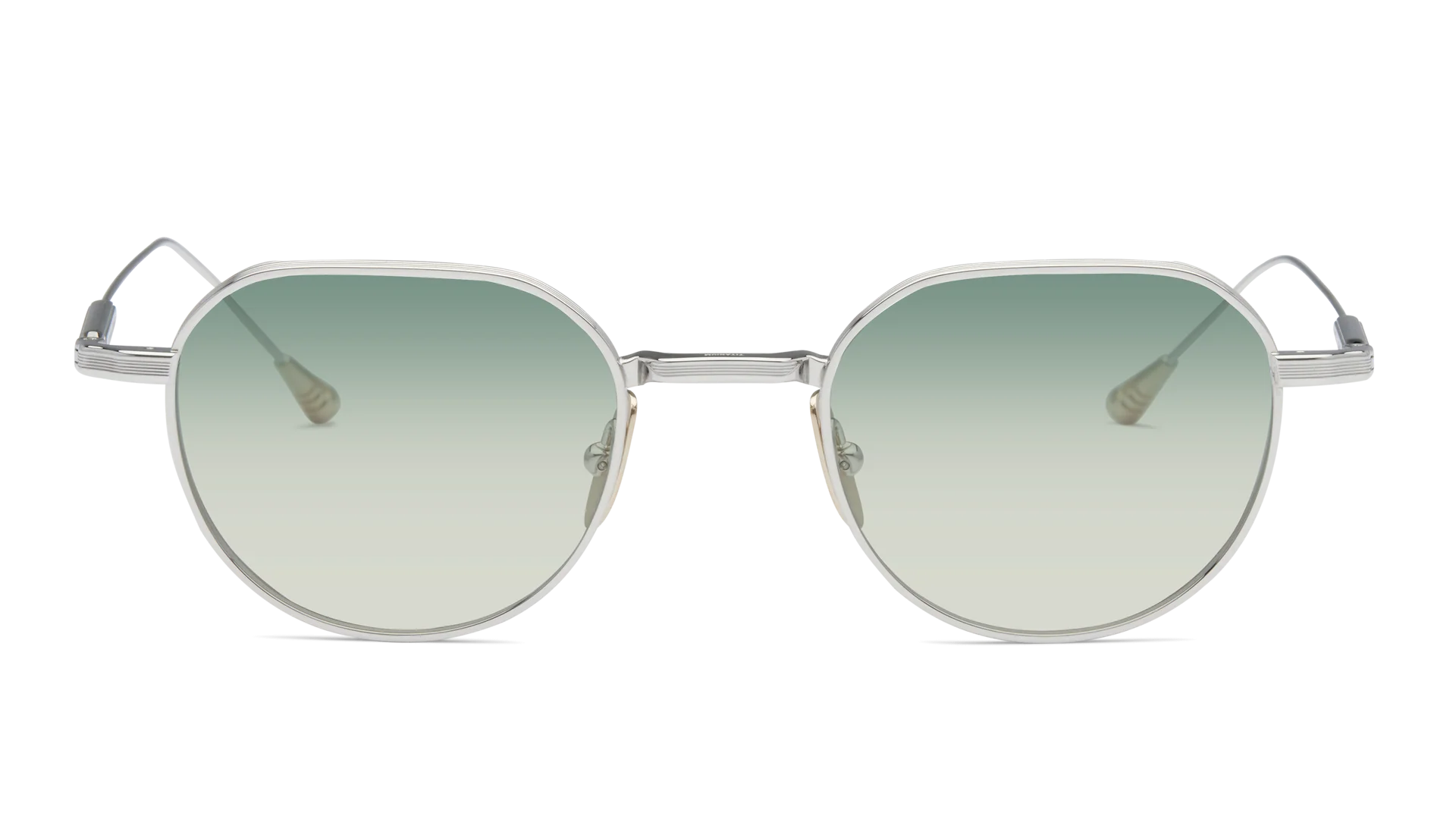 LUNETTERIE GENERALE SUNGLASSES - MIRAGE  PALLADIUM CHAMPAGNE/BGREEN 49
