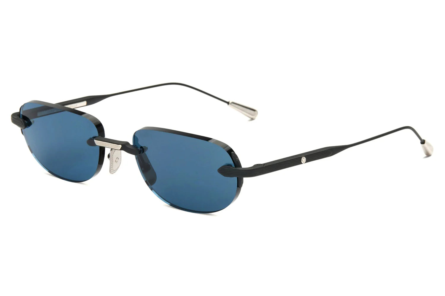 LUNETTERIE GENERALE SUNGLASSES - ST-TROPEZ  BLACK/PALLADIUM 55