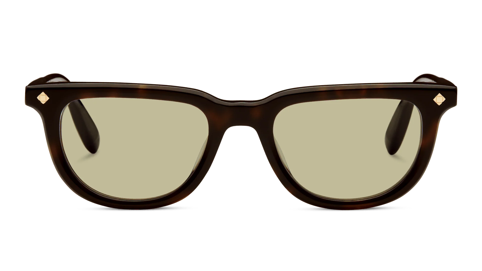 LUNETTERIE GENERALE SUNGLASSES - TOKYO NIGHT DARK TORTOISE/18K GOL