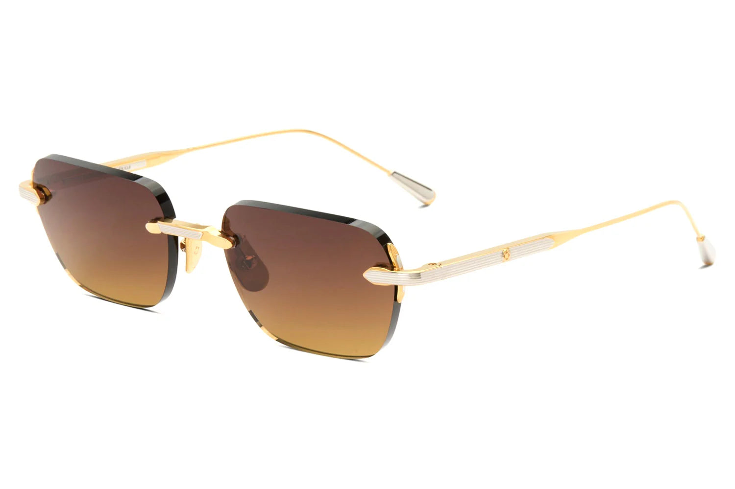 LUNETTERIE GENERALE SUNGLASSES - WABI-SABI  18K GOLD/PALLADIUM 56