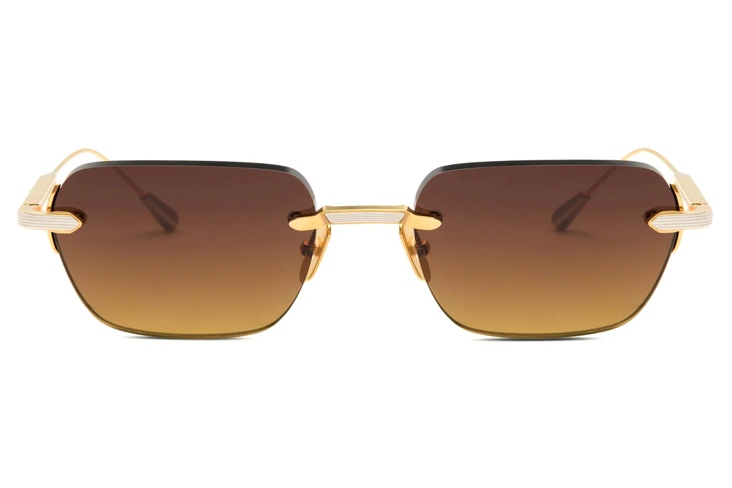 LUNETTERIE GENERALE SUNGLASSES - WABI-SABI  18K GOLD/PALLADIUM 56