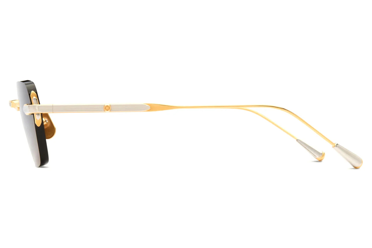 LUNETTERIE GENERALE SUNGLASSES - WABI-SABI  18K GOLD/PALLADIUM 56