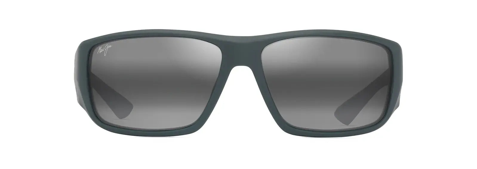 MAUI JIM SUNGLASSES - 664 15 GREY KEHA AF MATTE DARK MILITARY