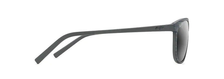 MAUI JIM SUNGLASSES - 811 11D GREY DRAGONS TEETH GREY STRIPE