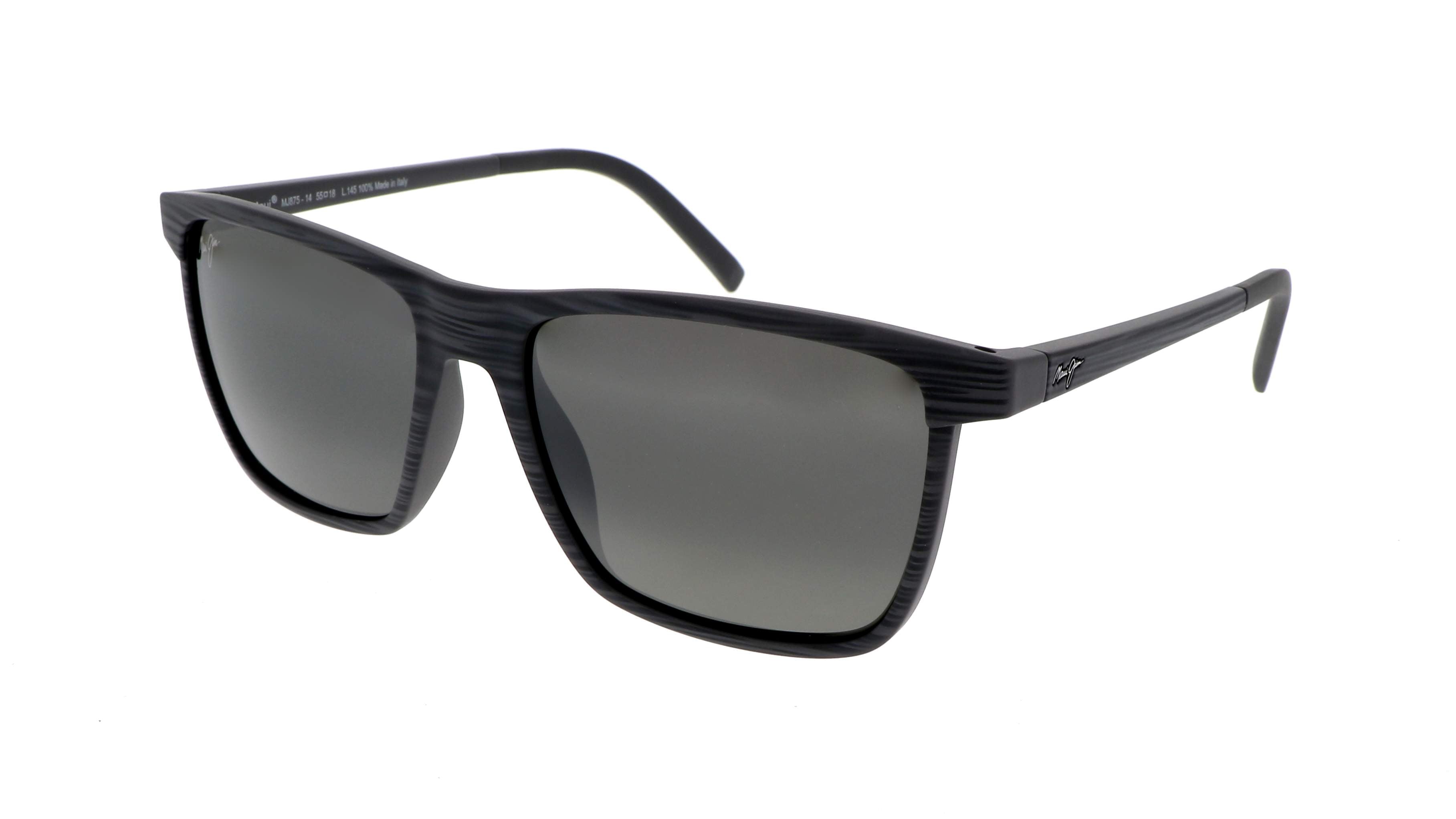 MAUI JIM SUNGLASSES - 875 14 GREY WAY GREY STRIPE