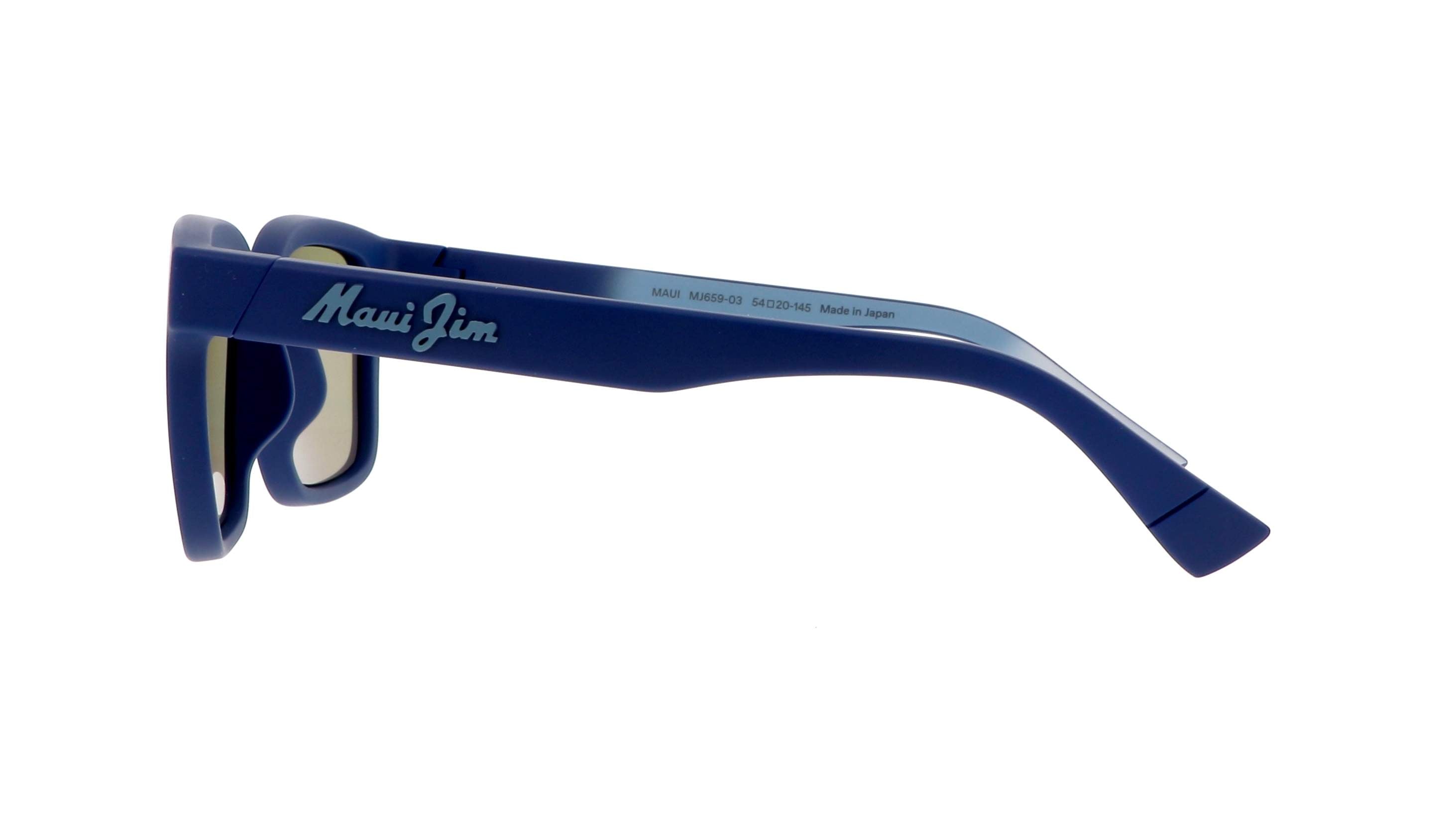 MAUI JIM SUNGLASSES - B659 03 BLUE HAWAII OPIOPIO AF MATTE DARK HAVANA