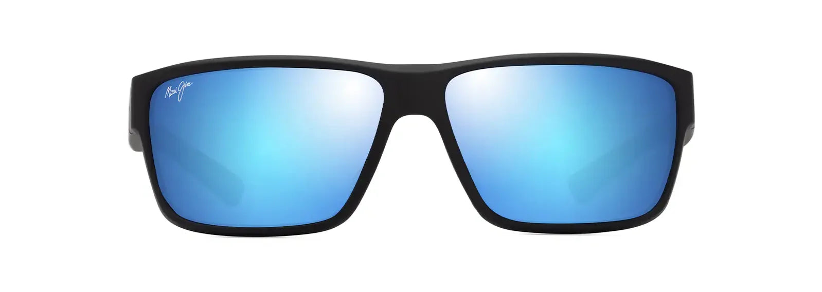 MAUI JIM SUNGLASSES - B662 02 BLUE HAWAII UILA AF MATTE BLACK