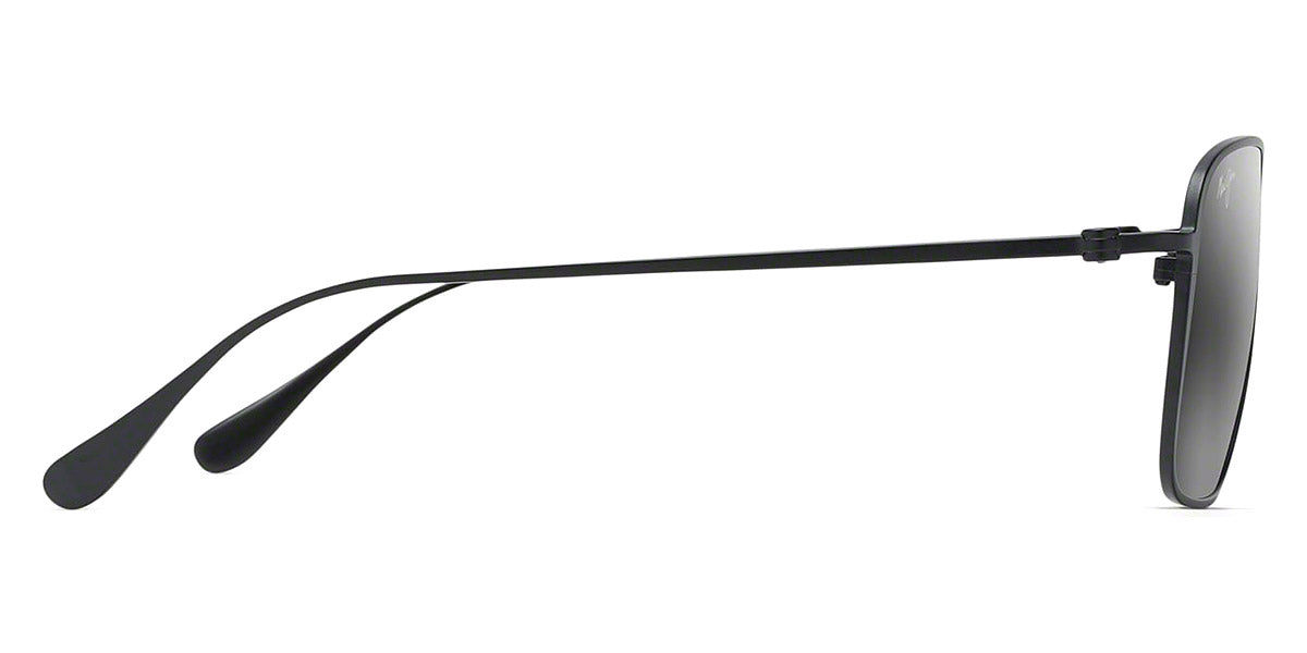 MAUI JIM SUNGLASSES - BEACHES ASIAN FIT 541N-2M 57 - Matte Black