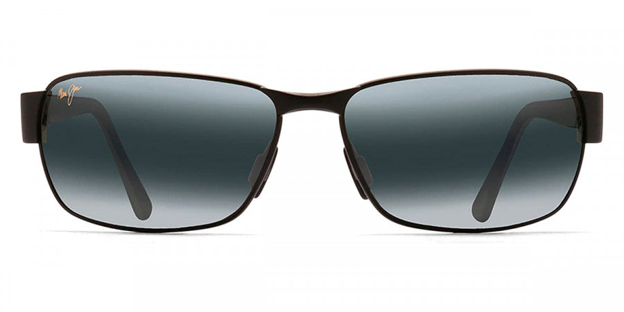 MAUI JIM SUNGLASSES - BLACK CORAL 249-2M 65 - Matte Black