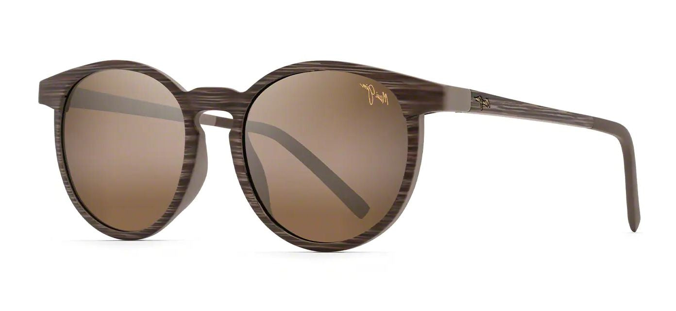 MAUI JIM SUNGLASSES - H809 25C HCL KIAWE BROWN STRIPE
