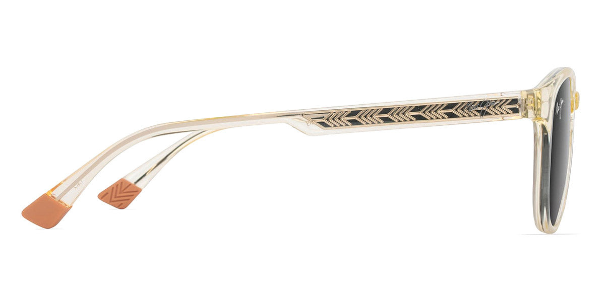 MAUI JIM SUNGLASSES - HIEHIE GS636-21 50 - Shiny Trans Yellow