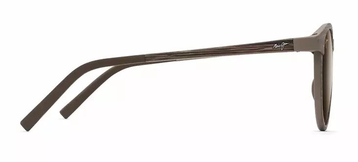 MAUI JIM SUNGLASSES - HT675 02 HT NAAUAO MATTE BLACK VARNISH