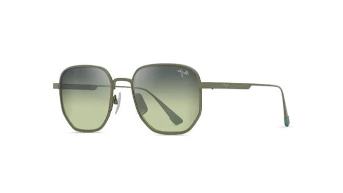 MAUI JIM SUNGLASSES - HTS633 15 HT LEWALANI SHINY GREEN