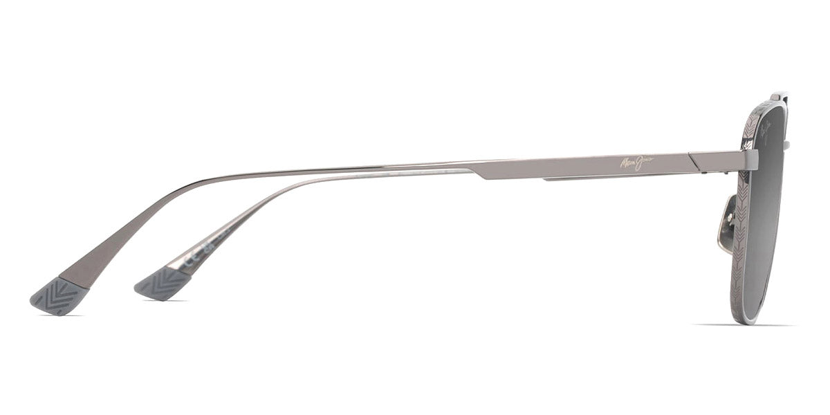 MAUI JIM SUNGLASSES - KAHANA GS640-17 53 - Shiny Dark Ruthenium