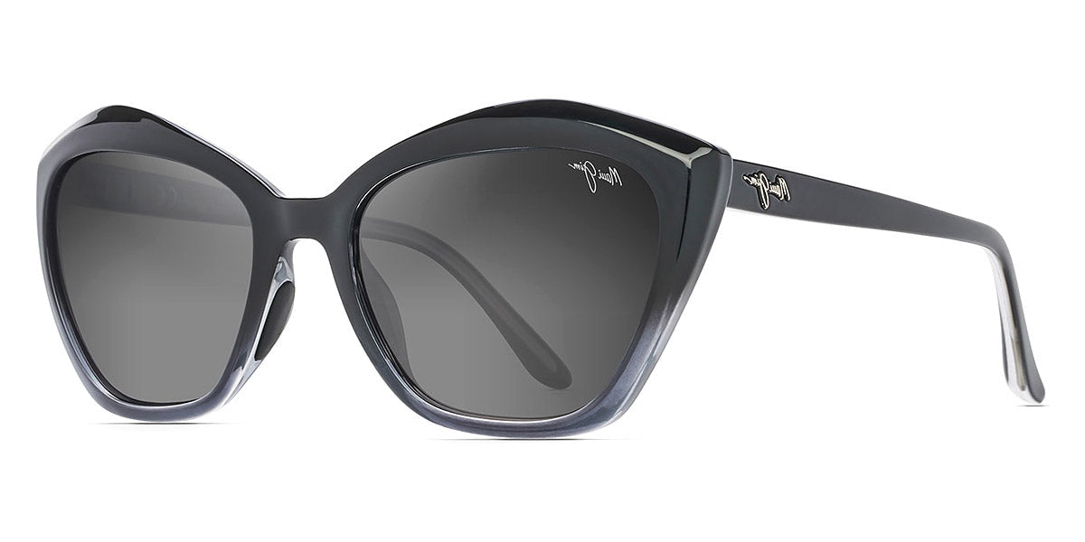 MAUI JIM SUNGLASSES - LOTUS GS827-02J 56 - Gloss Black Fade