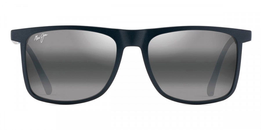 MAUI JIM SUNGLASSES - MAKAMAE 619-03 56 - Matte Blue