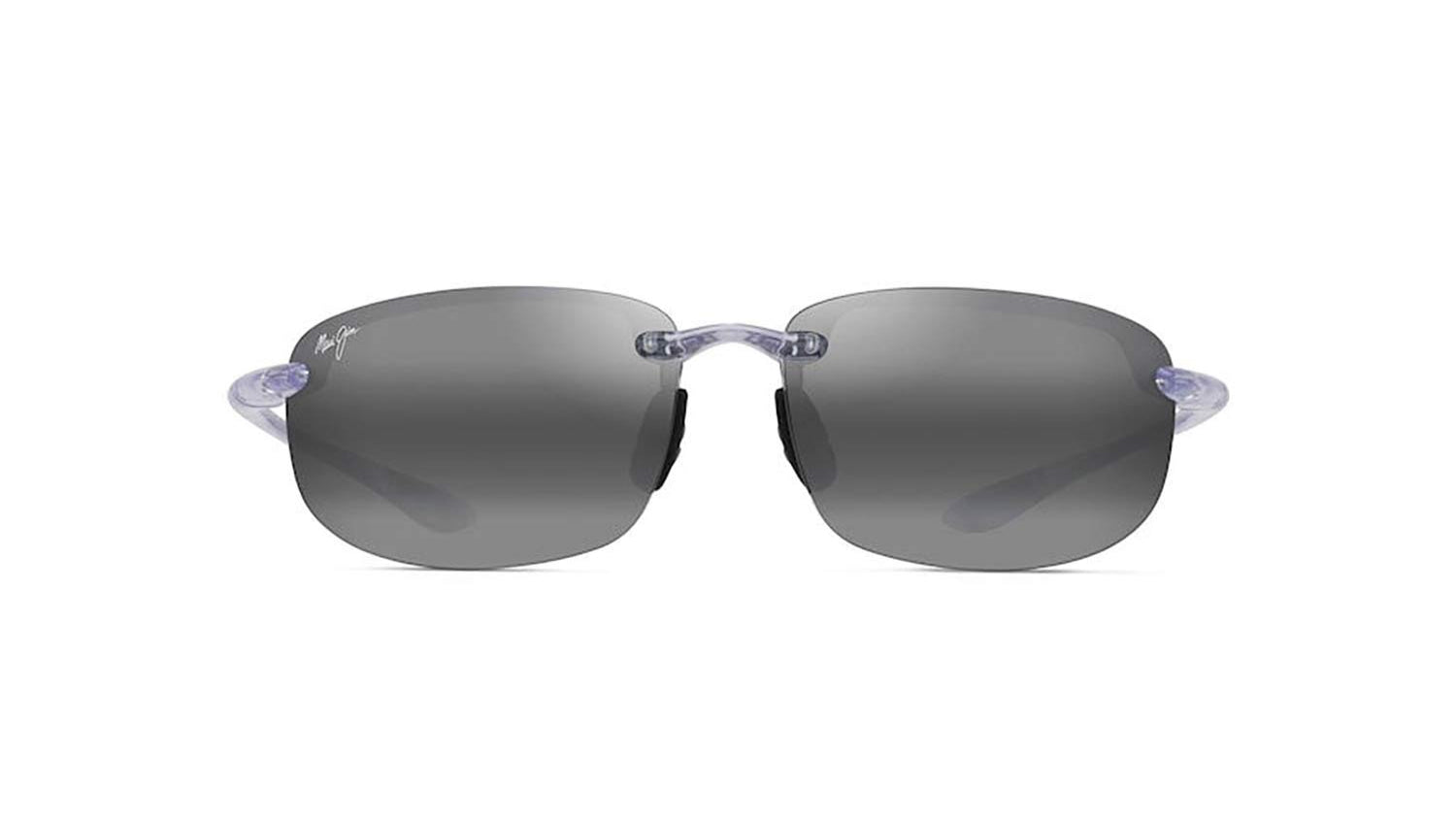 MAUI JIM SUNGLASSES - MJ0407S / 407-05 005-05 64 GREY HO OKIPA SHINY CRYSTAL