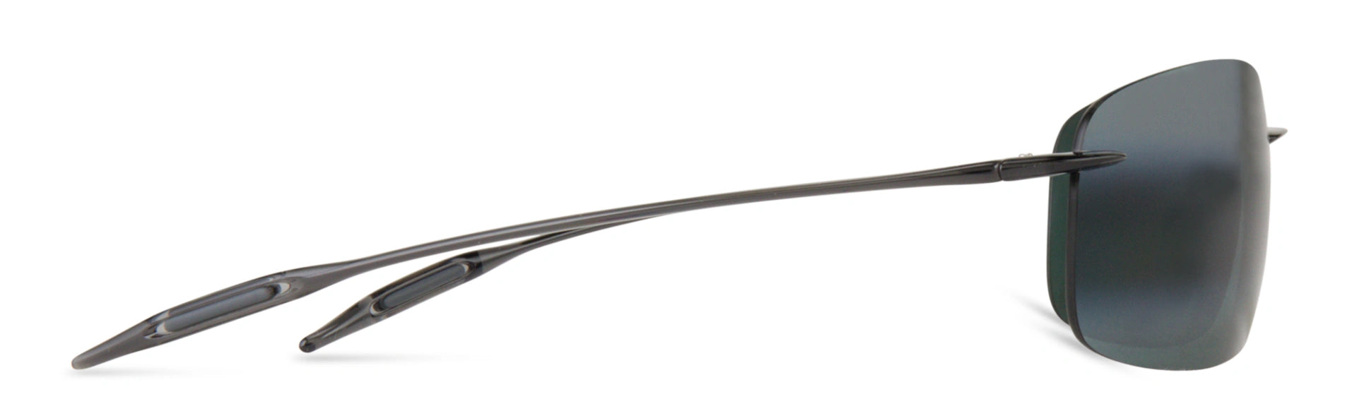 MAUI JIM SUNGLASSES - MJ0421S-006 /B421-02 BLUE HAWAII SUGAR BEACH SHINY BLACK