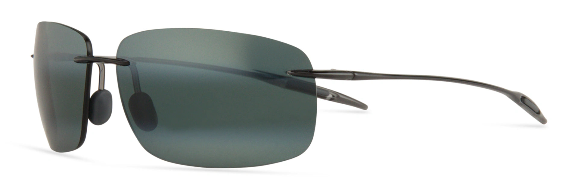 MAUI JIM SUNGLASSES - MJ0421S-006 /B421-02 BLUE HAWAII SUGAR BEACH SHINY BLACK