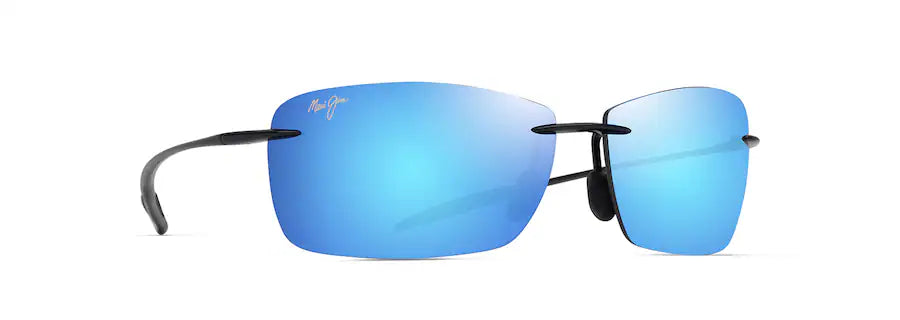 MAUI JIM SUNGLASSES - MJ0423S-040/B423-02 BLUE HAWAII LIGHTHOUSE SHINY BLACK