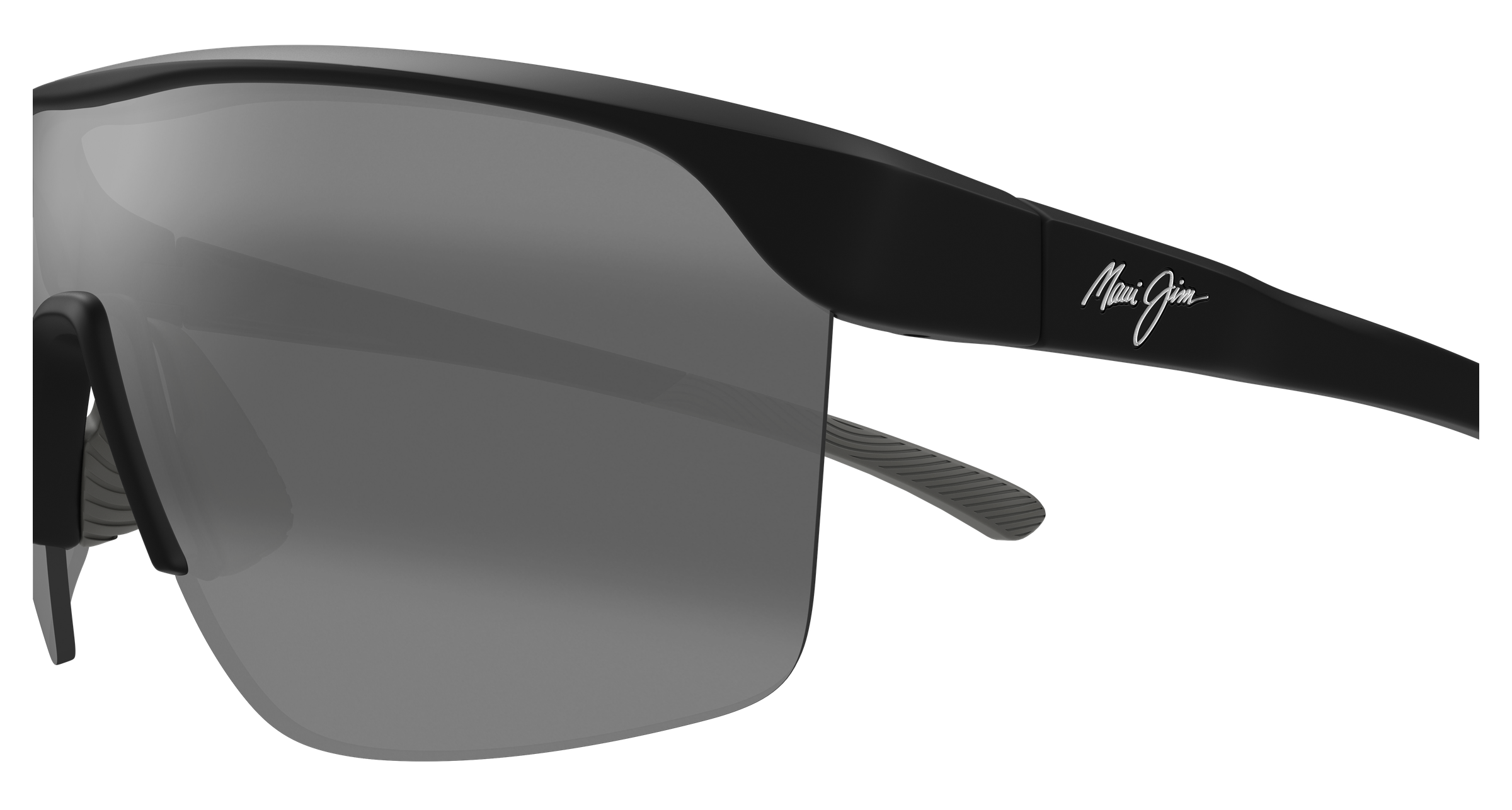 MAUI JIM SUNGLASSES - MJ0595S-001/595-02 GREY PALUNA MATTE BLACK