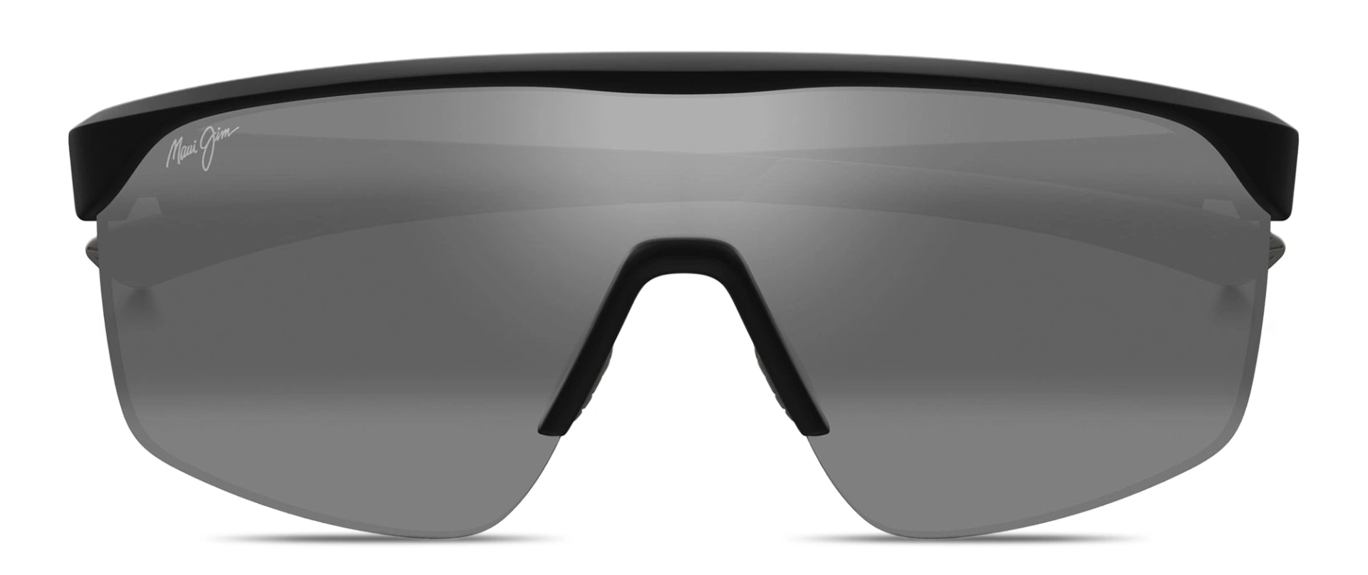 MAUI JIM SUNGLASSES - MJ0595S-001/595-02 GREY PALUNA MATTE BLACK