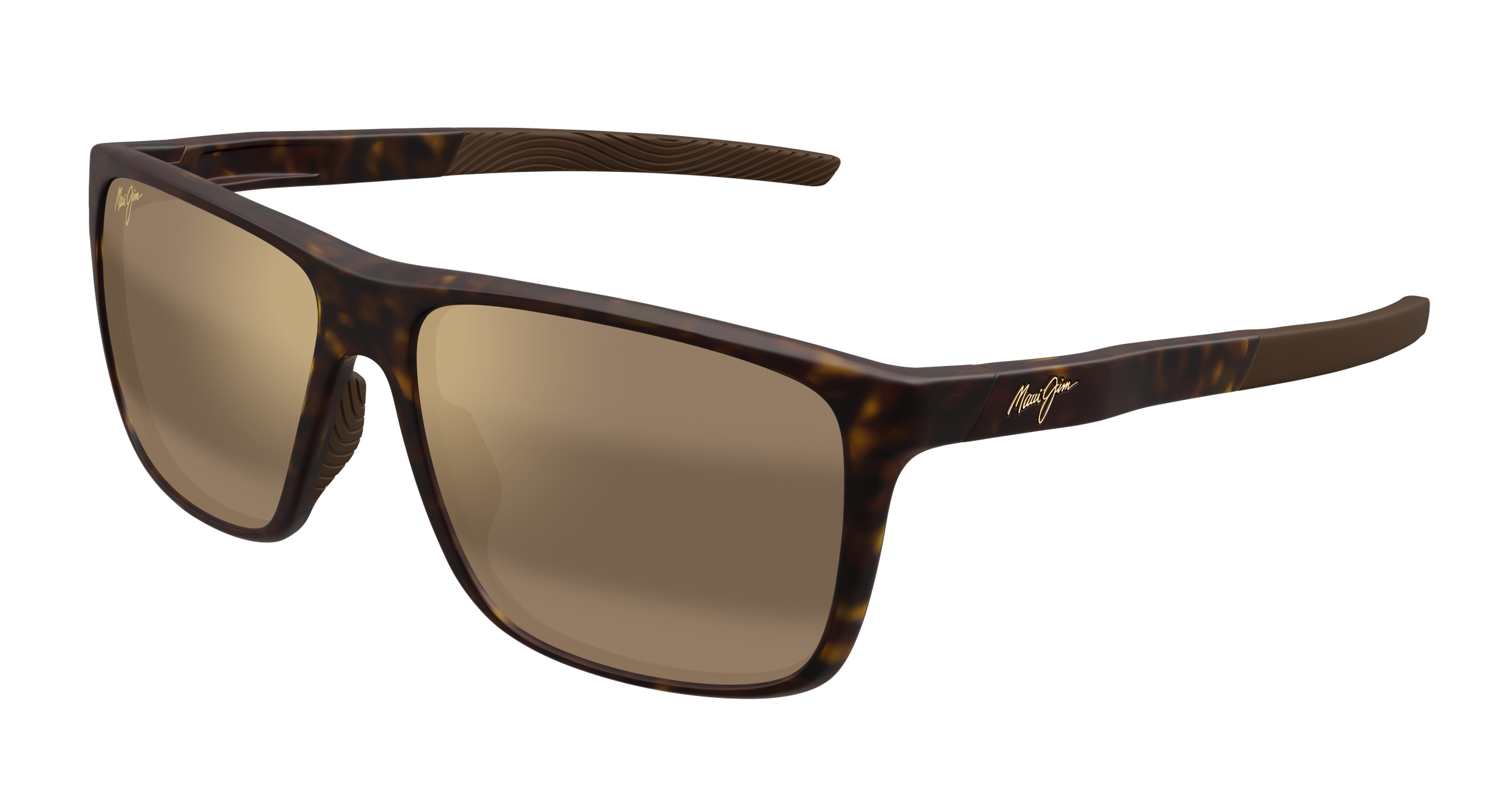 MAUI JIM SUNGLASSES - MJ0598S-002/H598-10 HCL LEHOPULU MATTE DARK HAVANA