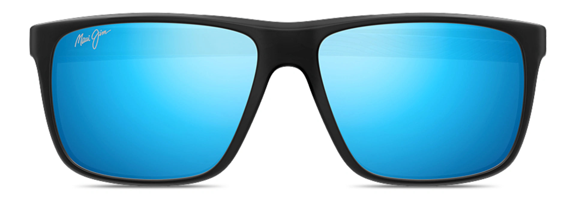 MAUI JIM SUNGLASSES - MJ0598S-005/B598-02A BLUE HAWAII LEHOPULU MATTE BLACK