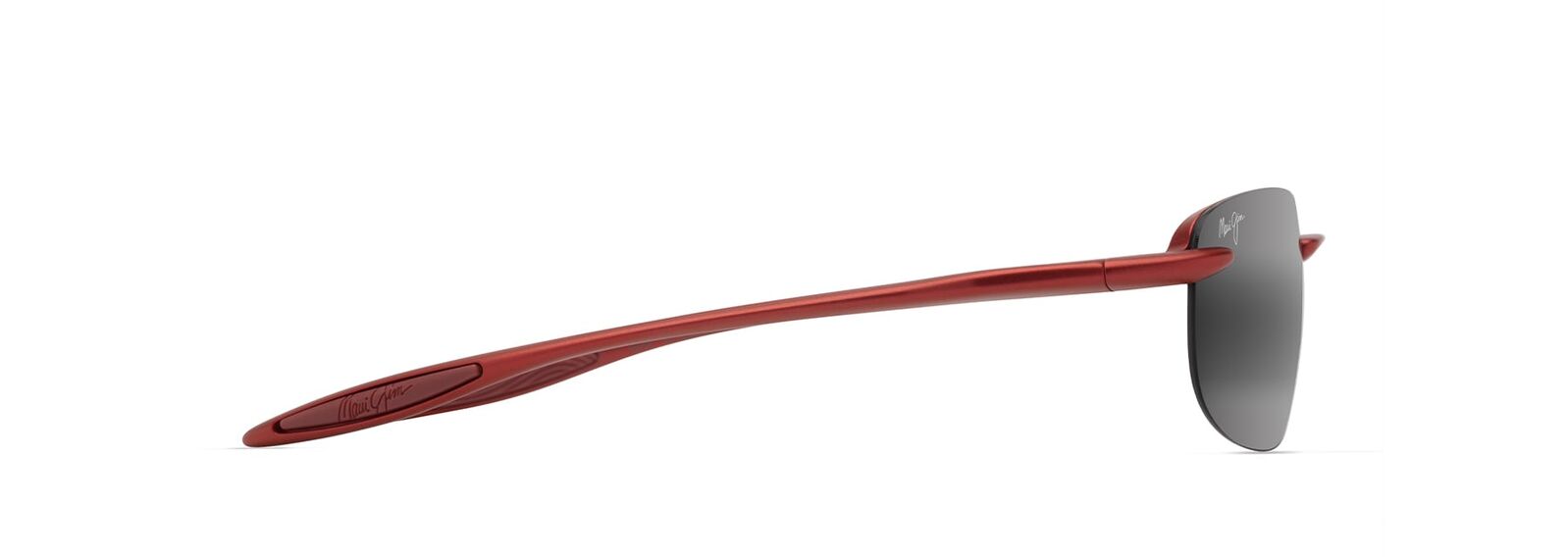 MAUI JIM SUNGLASSES - MJ0677SA / 677-04 004-04 60 GREY HO OKIPA ULTRA AF METAL MATTE RED