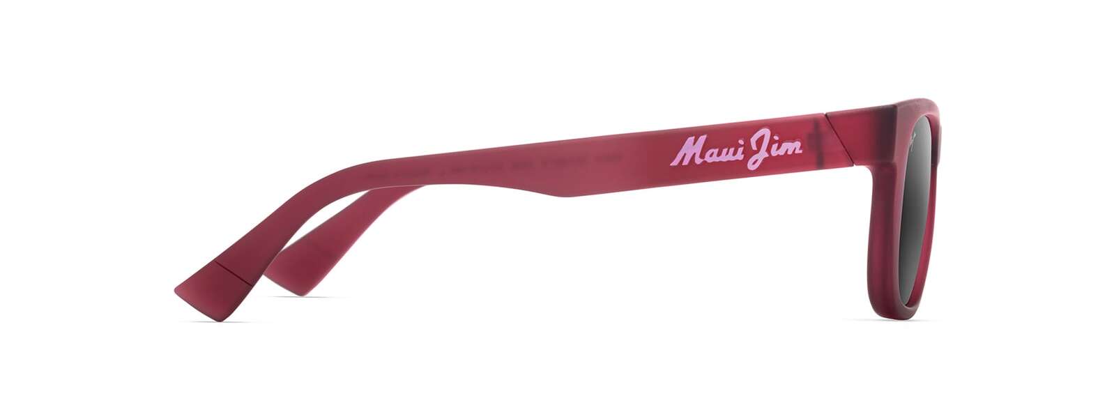 MAUI JIM SUNGLASSES - MJ0687S / 687-09 004-09 53 GREY KAULIKE MATTE TRANSPARENT FUCHSIA