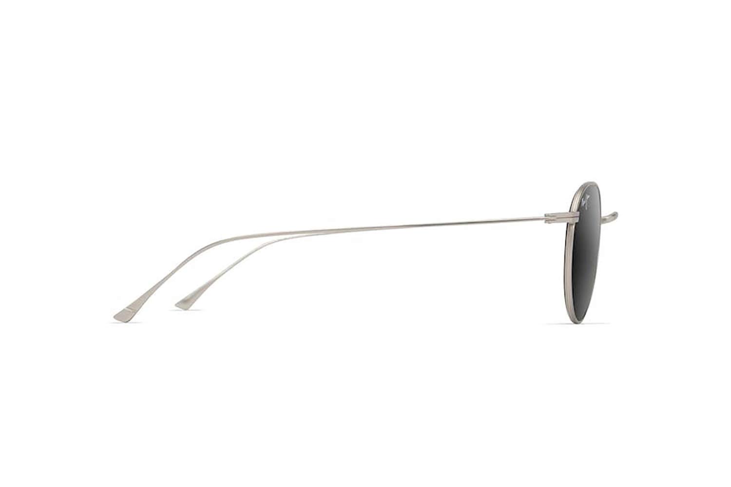 MAUI JIM SUNGLASSES - MJ0691S / 691-17 001-17 48 GREY KA APEHA MATTE SILVER