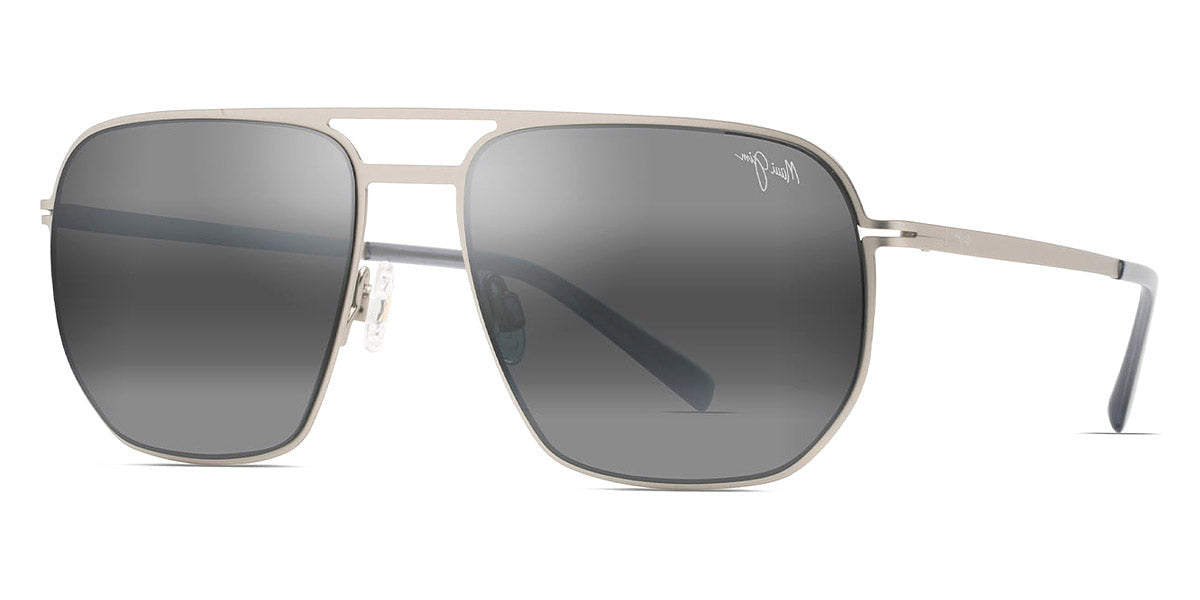 MAUI JIM SUNGLASSES - SHARK'S COVE 605-17 55 - Titanium