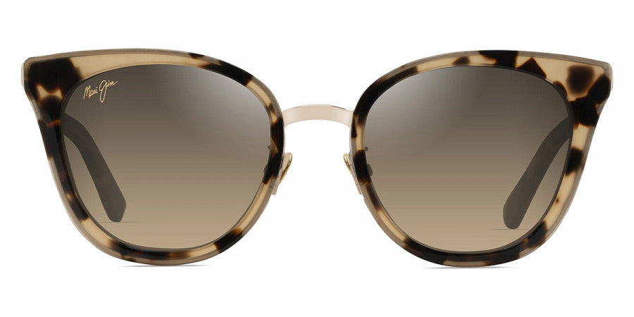 MAUI JIM SUNGLASSES - WOOD ROSE HS870-10 50.5 - Tokyo Tortoise with Gold